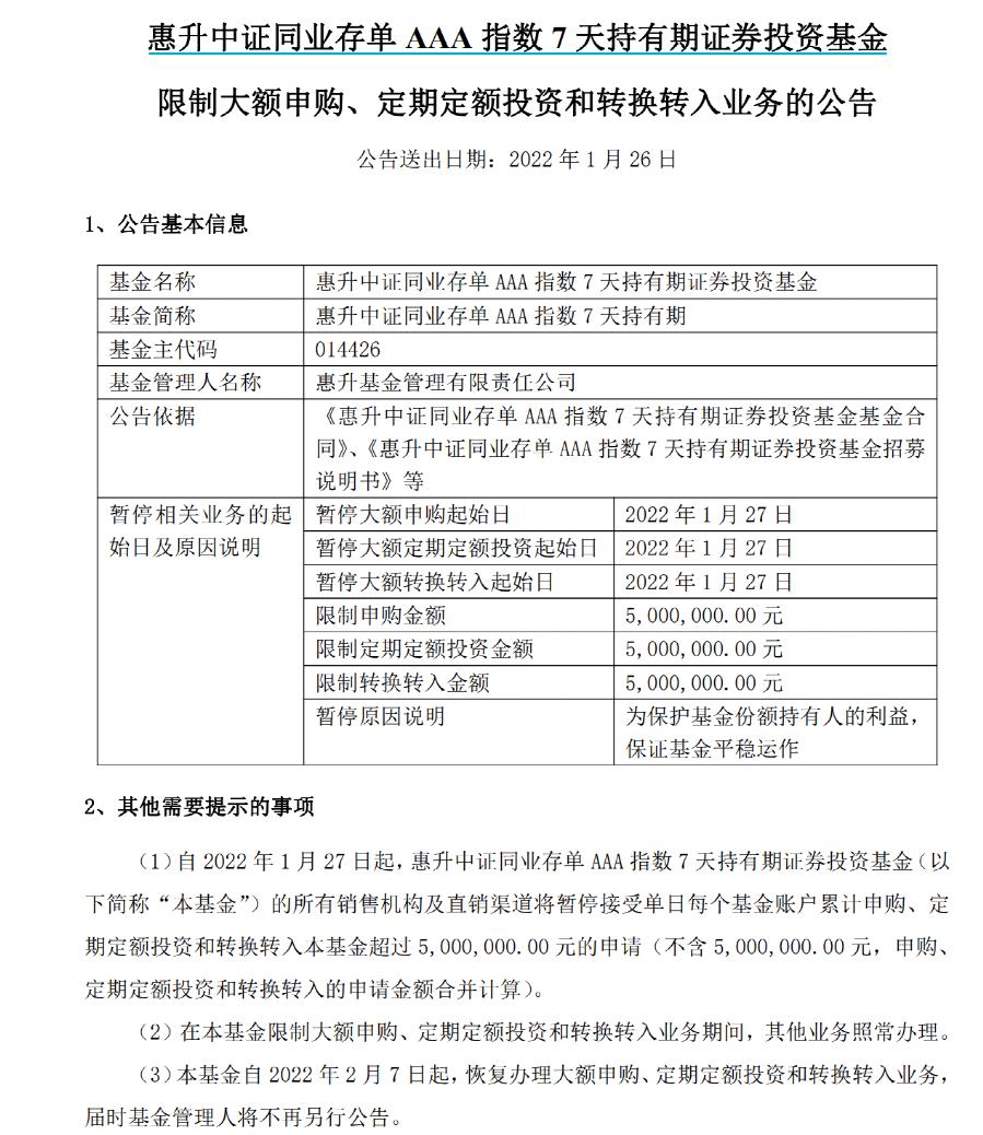 什么信号？这类基金，超四成限购