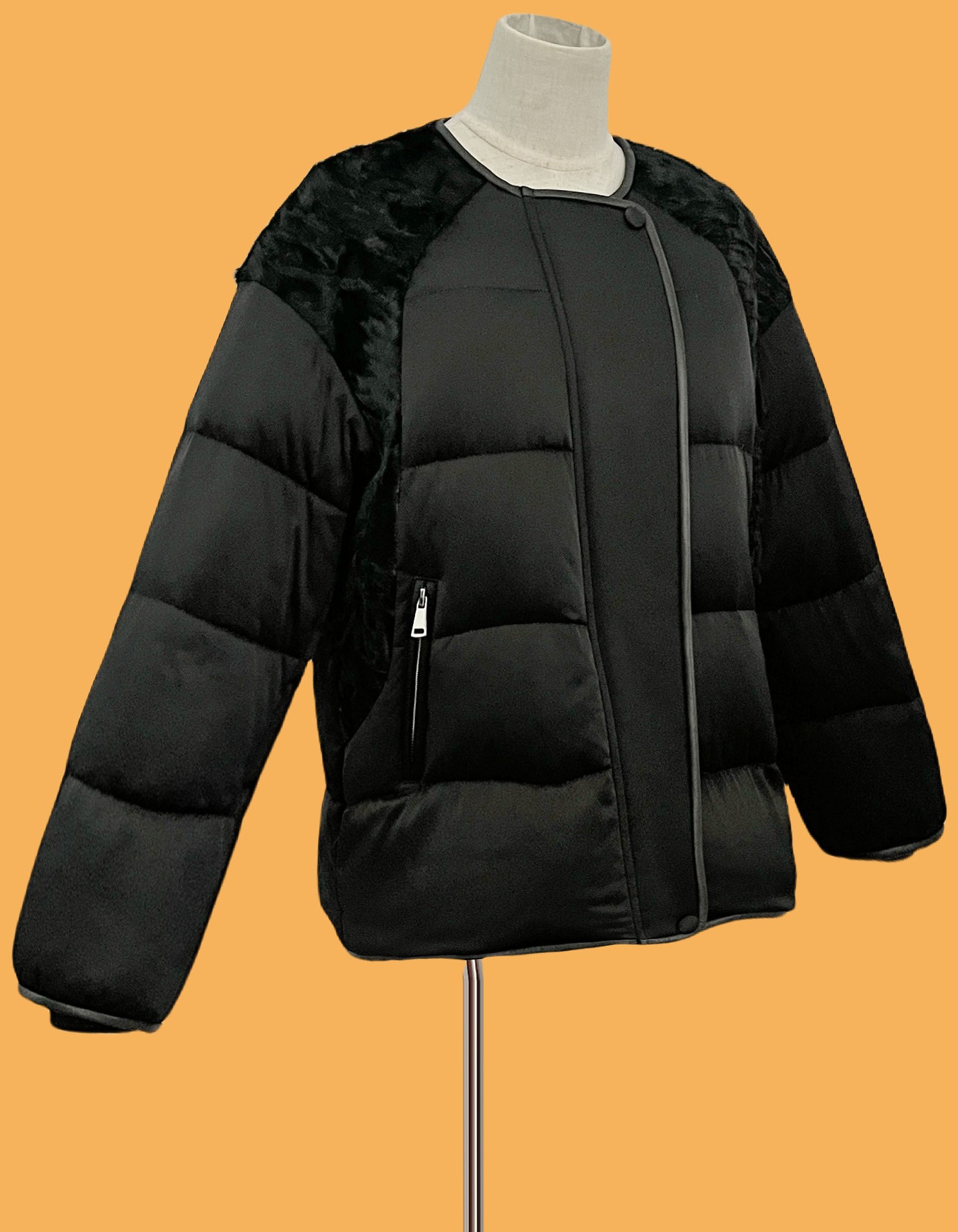 欣贺股份获得外观设计专利授权：“羽绒服（Q261089C）”