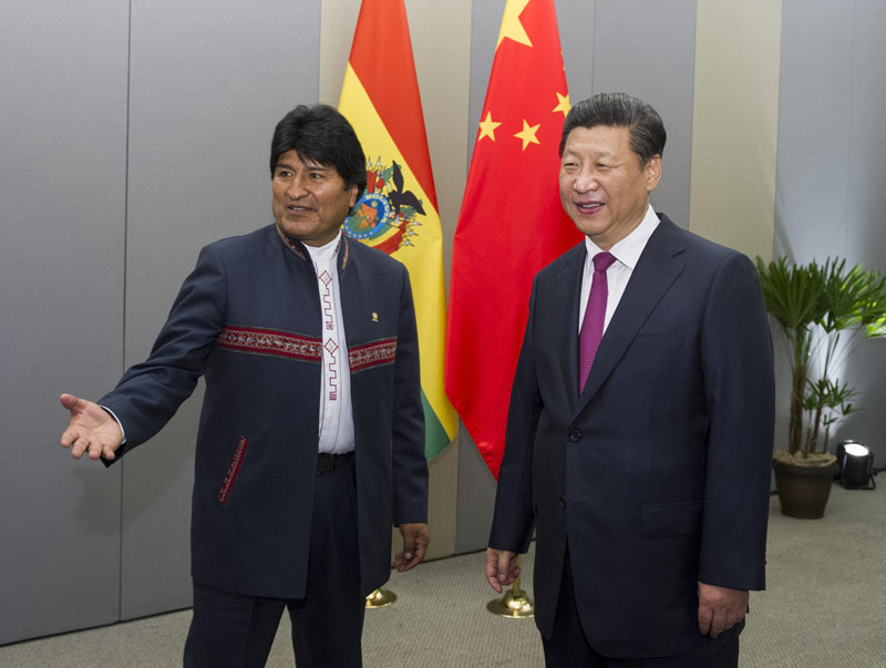 古巴国家主席迪亚斯-卡内尔会见中国政府拉美事务特别代表邱小琪