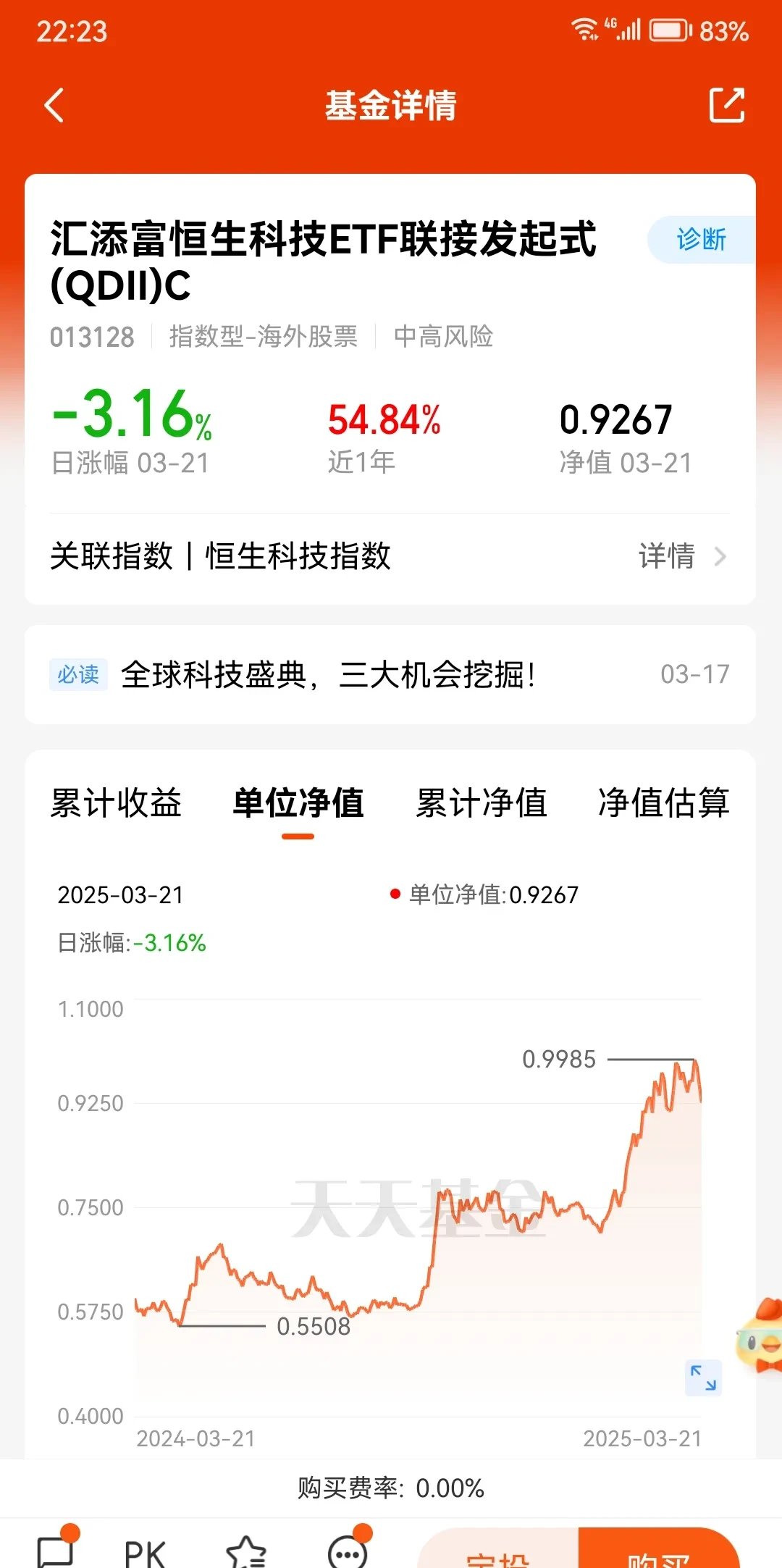 以华安汇宏C为例：如何系统性筛选与投资科技股占比高的基金