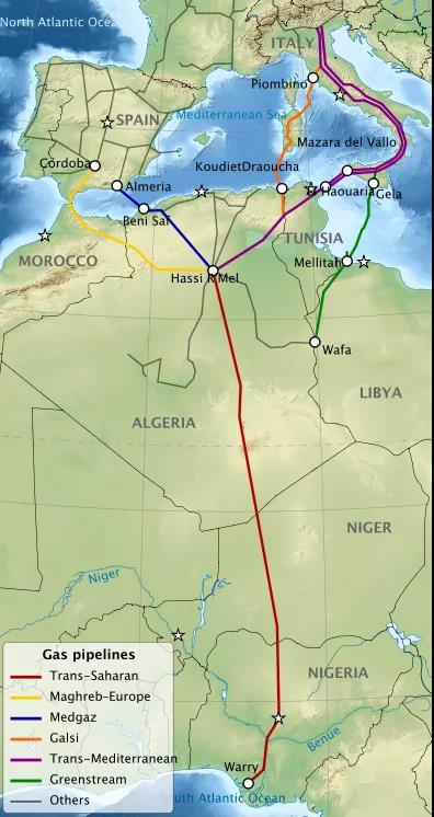 2025年摩洛哥是西班牙第二大天然气出口目的地